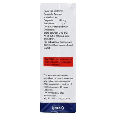 Degrinta 120mg Injection 1'S - Cancer Oncology-Tar
