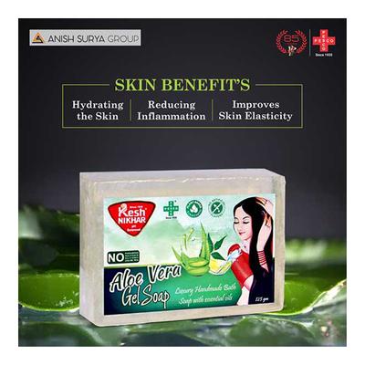 Kesh Nikhar Soap - Aloe Vera (Pack of 3 x 125 gm) - Soaps