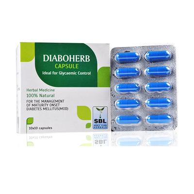 SBL Diaboherb Capsules 10's - Speciality Medicine