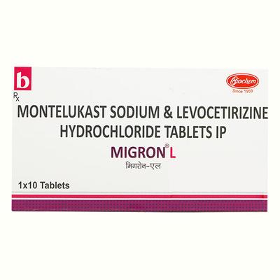 MIGRON L Tablet 10's - Allergies-Ant