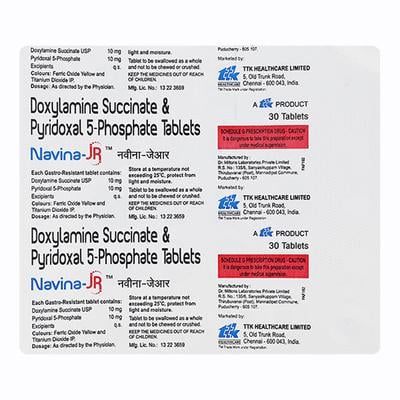 Navina JR Tablet 30'S - Vomitting/Emesis-Ant