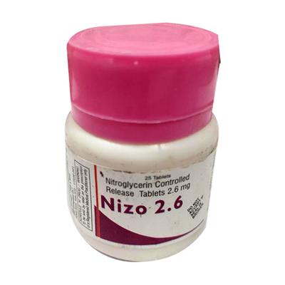 NIZO 2.6 Tablet 25's - Angina