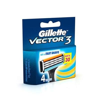 Gillette Vector 3 Cartridges 4's - Shavers