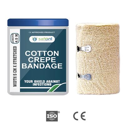 Safent Cotton Crepe Bandage (5 cm X 4.5 m) - Bandages