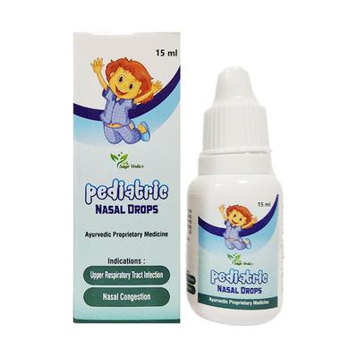 Sage Vedic's Pediatric Nasal Drops 15 ml - Cough & Cold (Ayush)