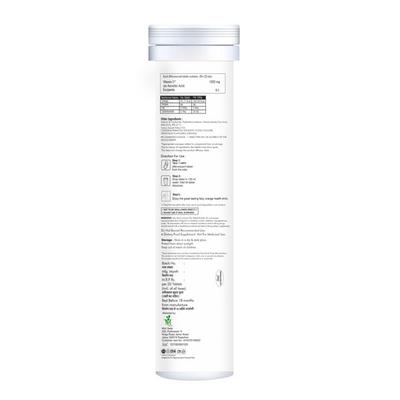 Mint Veda Mintfiz Vitamin C 1000 mg Effervescent Tablet - Orange Flavour 20's - Multi-Vitamins