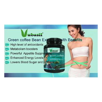 Vubasil Green Coffee Bean Extract Capsule (Pack of 5 x 90's) - Weight Loss