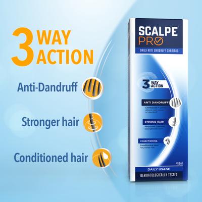 Scalpe Pro Daily Anti Dandruff Shampoo 400 ml - Shampoos
