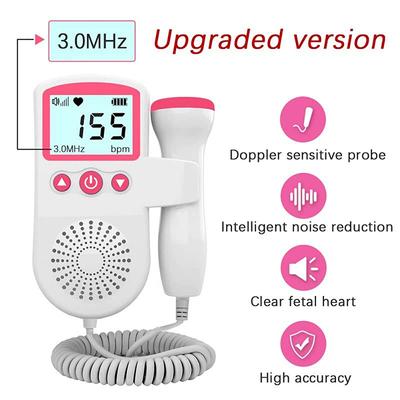 Paxmax Fetal Doppler with Head Phone Jack - Fetal Doppler