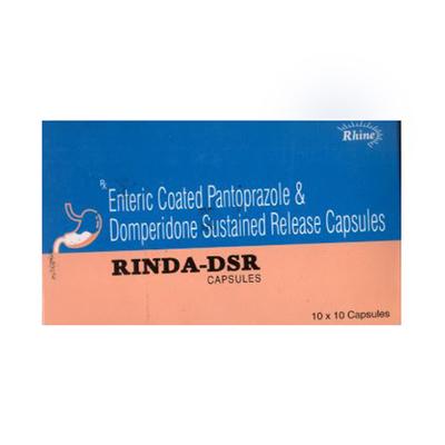RINDA DSR Capsule 10's - Ulcer/Reflux/Flatulence-Aaa