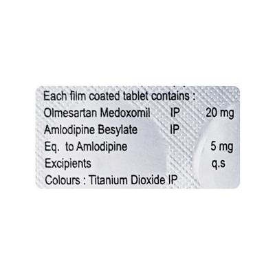 Olzox AM 20mg Tablet 10'S - Hypertension-Ang