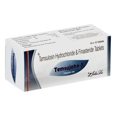TEMSUJOHN F Tablet 10's - Bladder And Prostate Disorders-Dru