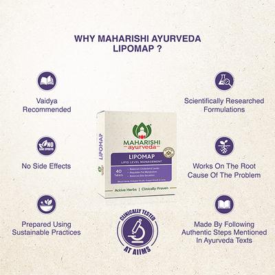 Maharishi Ayurveda Lipomap Tablet 40's - Speciality Medicines