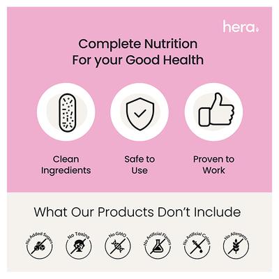 Hera Women Wellness Capsule Bundle (Women Multivitamin + Calcium Core + Omega One) - Multi-Vitamins