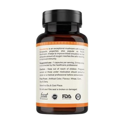 Vitawin Ganoderma Vegetarian Capsule 60's - Herbal Dietary Supplement