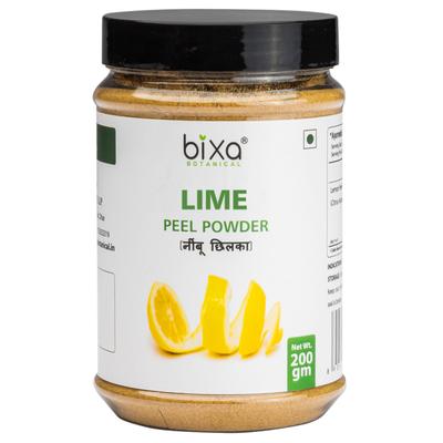 Bixa Botanical Lime Peel Fruit Skin Powder 200 gm - Masks & Peels