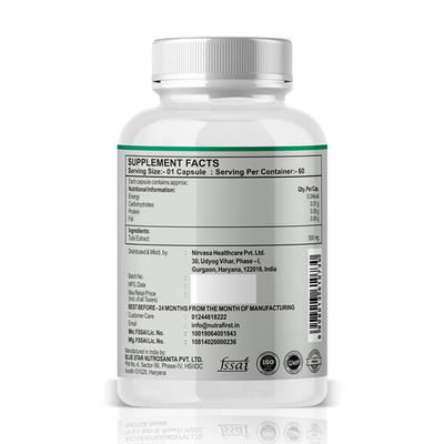 Nutrafirst Tulsi 500 mg Capsule 60's - Herbal Dietary Supplement