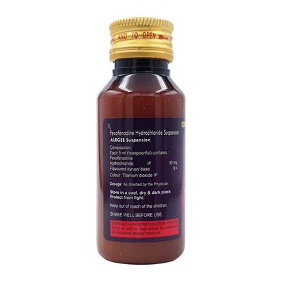 ALRGEE Syrup 60ml - Allergies-Ant
