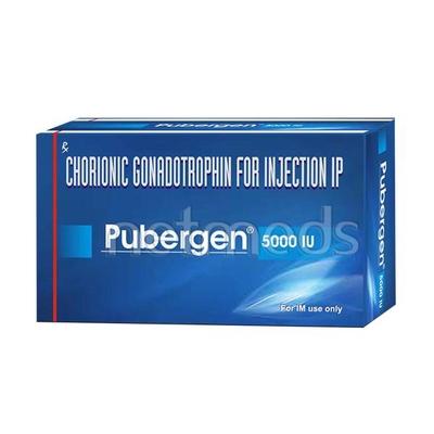 Pubergen 5000IU Injection 1ml - Hormonal Therapy-Tro