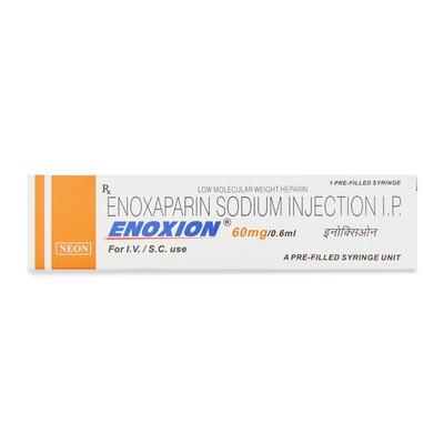 Enoxion 60mg Injection 0.6ml - Blood Clot-Ant