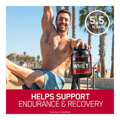 Optimum Nutrition (ON) 100% Whey Gold Standard Powder - Extreme Milk Chocolate 5 lb - Whey Proteins