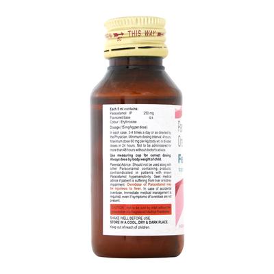 FEBRINIL Strawberry Flavour 250 Suspension 60ml - Fever-Ana