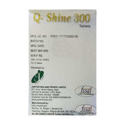 Q SHINE 300 Tablet 15's - Supplements-Sup