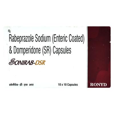 SONIRAB DSR Capsule 10's - Ulcer/Reflux/Flatulence-Aaa