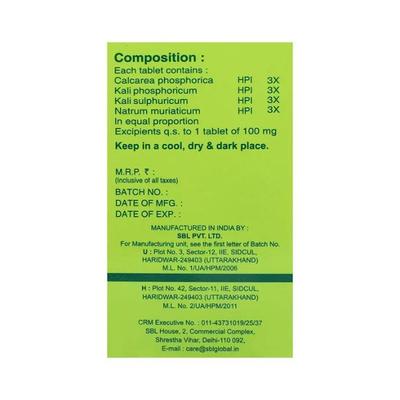 SBL Bio-Combination 13 Tablet 450 gm - Bio-Combination