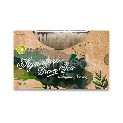 Pure Nutrition Signature Green Tea Bags 20's - Herbal/Green Teas