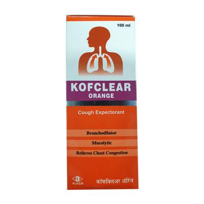 KOFCLEAR ORANGE COUGH Expectorant 100ml - Cough And Cold-Cou