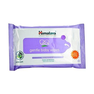 Himalaya Gentle Baby Wipes for Normal Skin - Extra Soft 24's - Diapers & Wipes