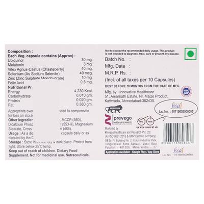 UBIK FORTE Capsule 10's - Supplements-Vam