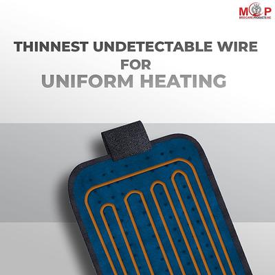 MCP Electric Heating Pad - Velvet Blue - Hot Pack/Ice Bag