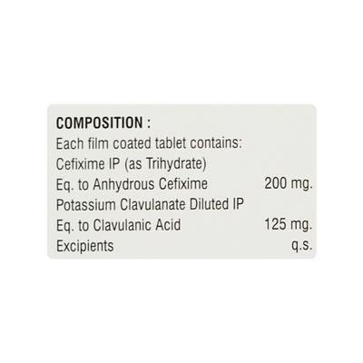 Jifon CV Tablet 10'S - Bacterial Infections-Cep
