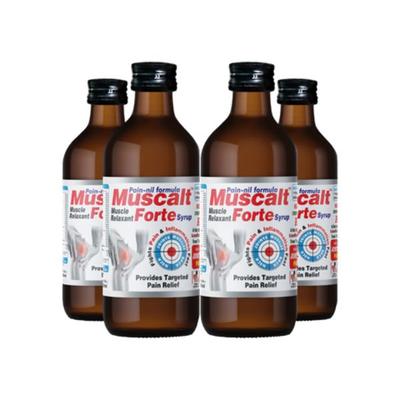 Aimil Muscalt Forte Syrup (Pack of 4 x 200 ml) - Speciality Medicines