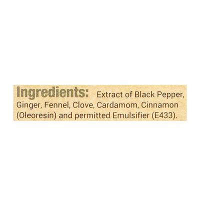 Liv In Nature Spice Extract Drops - Masala Tea 5 ml - Herbal Dietary Supplement