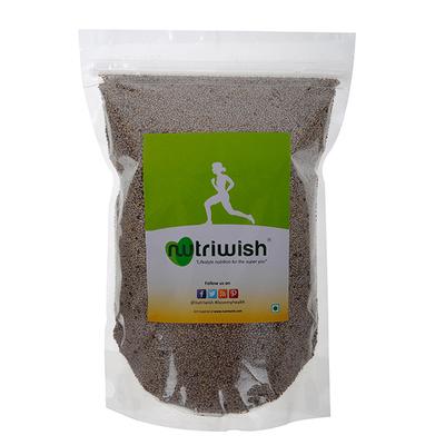 Nutriwish White Chia Seeds 500 gm - Nutritional Bars