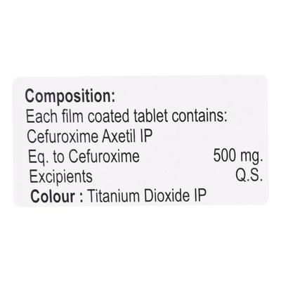 ADALCEF 500mg Tablet 10's - Bacterial Infections-Cep