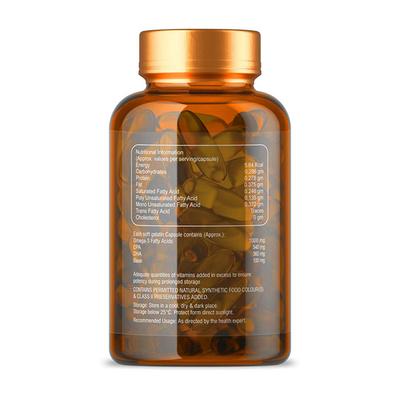 Nutrafirst Salmon Fish Oil Omega-3 Capsule 60's - Omega Fish Oil Fatty Acids