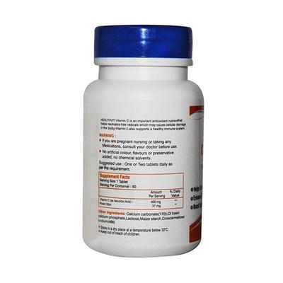 HealthVit C-Vitan-Rh Vitamin C 500 mg with Rosehips Chewable Tablet 60's - Vitamin C