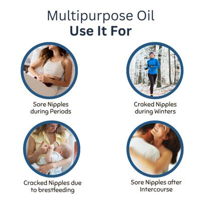 Coco Crush Natural Nipple Soothing Massage Oil 100 ml - Nipple Cream