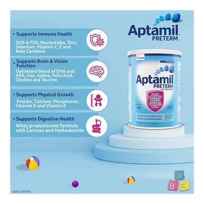 Aptamil Preterm Powder 400 gm (Tin) - Baby And Infant Supplements