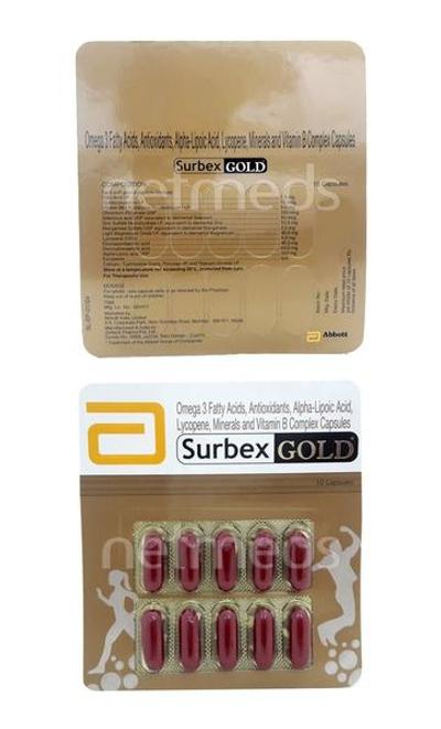 Surbex Gold Capsule 10'S - Supplements-Sup