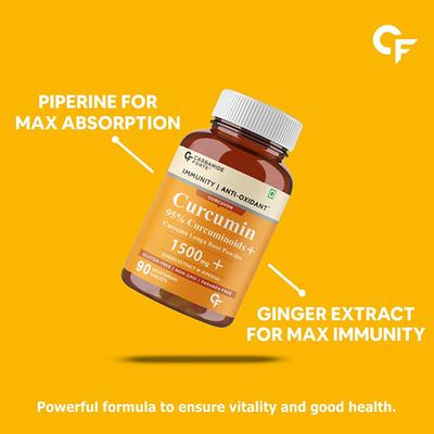 CF Curcumin 1500 mg Veg Tablet 90's - Speciality Medicines