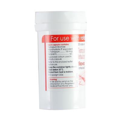 TIOVA Rotacap 20's - Asthma/COPD-Ast