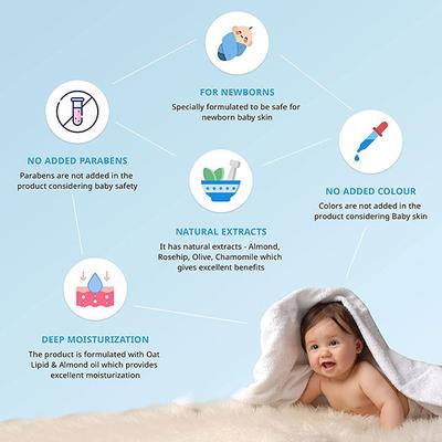 Pigeon Newborn Mild Baby Cream 50 gm - Creams, Lotions & Oils