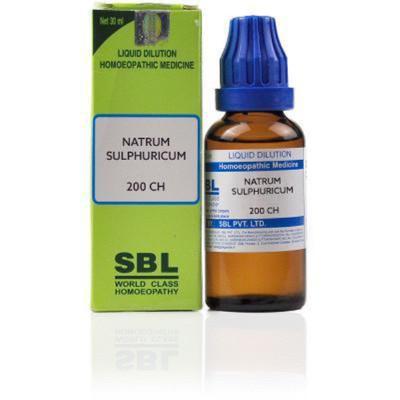 SBL Natrum Sulphuricum 200 Liquid 30 ml - Dilutions