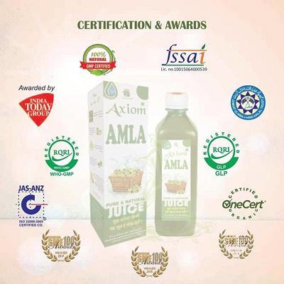Axiom Jeevan Ras Amla Juice 1 ltr - Speciality Medicines