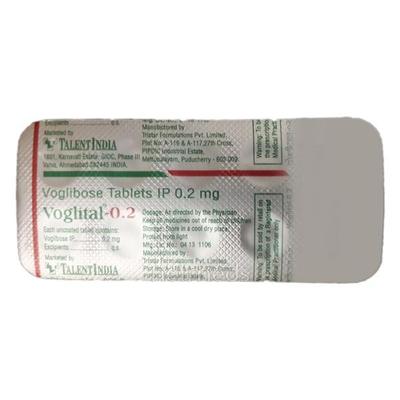 Voglital 0.2mg Tablet 10'S - Diabetes-Ant